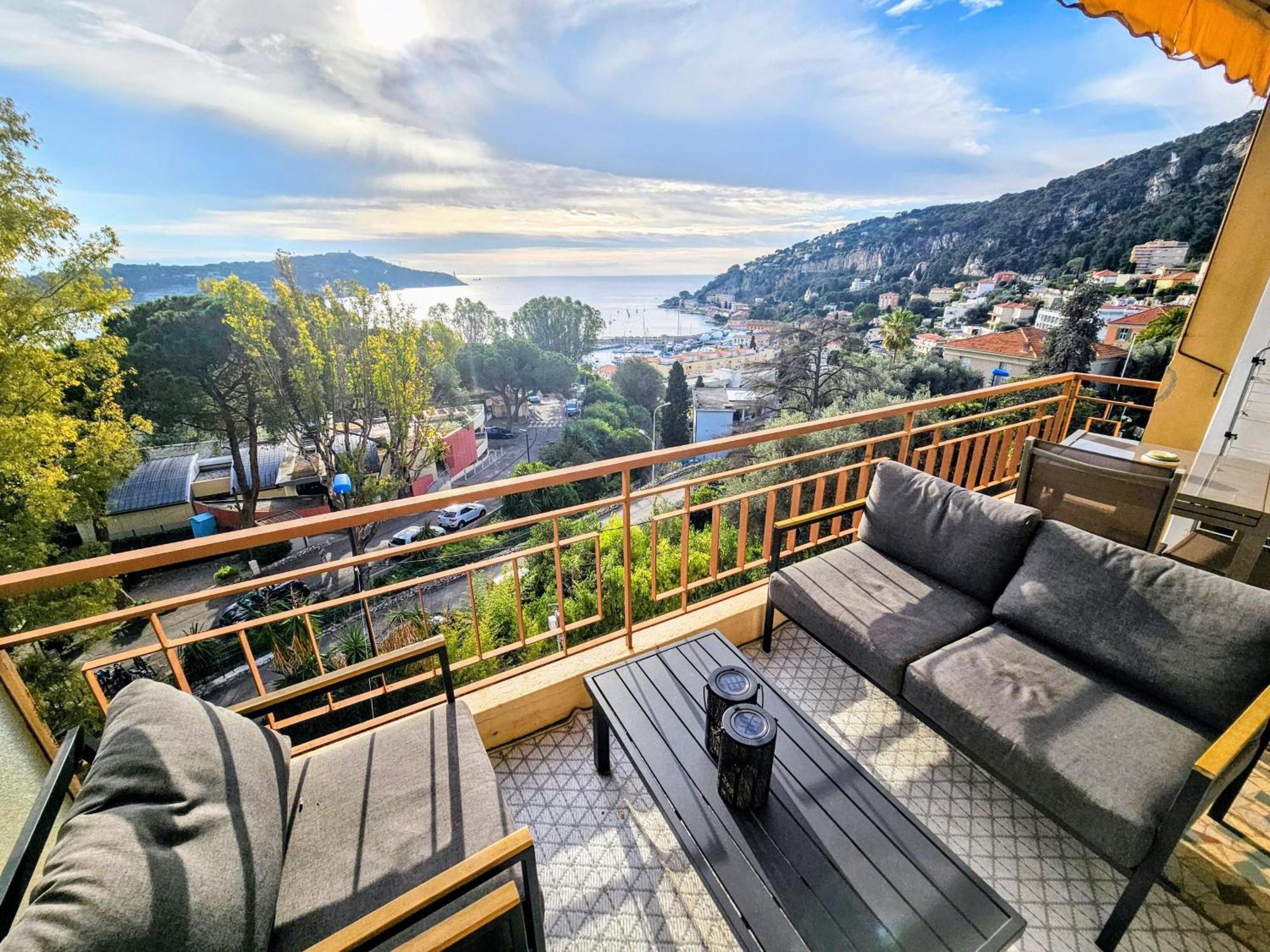 Villefranche Center Bay & Port Sea View Front Eksteriør bilde